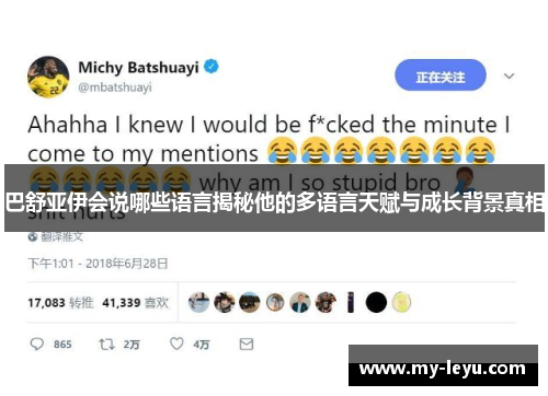 巴舒亚伊会说哪些语言揭秘他的多语言天赋与成长背景真相